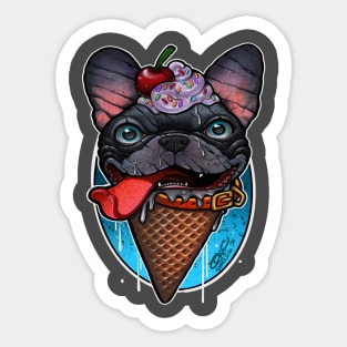 Sugar Cone Sticker